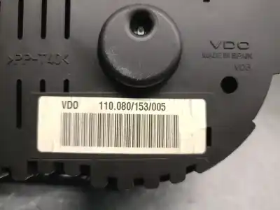 Peça sobressalente para automóvel em segunda mão quadrante por seat leon (1m1) 1.9 tdi referências oem iam w01m0920822d 110080153005 vdo 1m0920802x