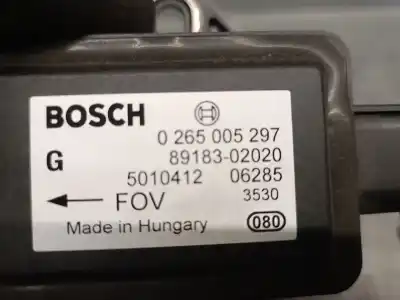 Second-hand car spare part sensor for toyota corolla (_e12_) 1.4 d (nde120_) oem iam references 8918302020 0265005297 bosch 