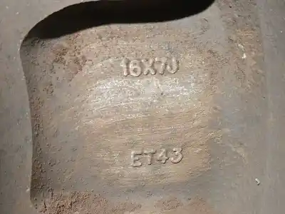 Second-hand car spare part rim for ssangyong rexton / rexton ii (gab_) 2.7 xdi 4x4 oem iam references 4173008d00  r16x7jet43