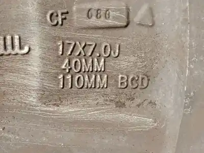 Second-hand car spare part rim for jeep compass (mp, m6, mv, m7) 1.4 multiair oem iam references 5vc25trmaa  r17x7.0j40mm