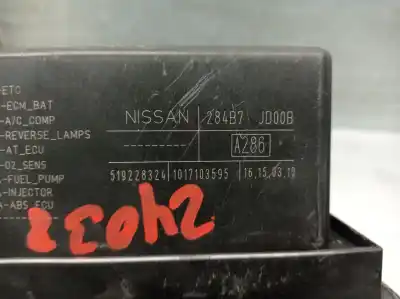 Автозапчастина б/у реле/запоперівник для nissan qashqai / qashqai +2 i (j10, nj10, jj10e) 2.0 dci посилання на oem iam 284b7jd00b 519228324 