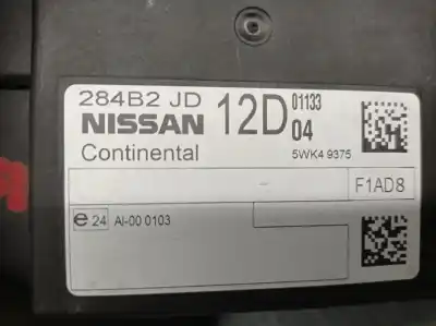 Автозапчастина б/у електронний модуль для nissan qashqai / qashqai +2 i (j10, nj10, jj10e) 2.0 dci посилання на oem iam 284b2jd12d 5wk49375 
