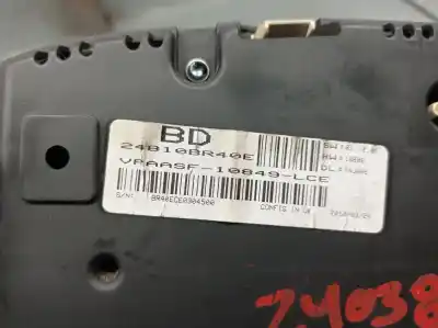Автозапчастина б/у панель інструментів для nissan qashqai / qashqai +2 i (j10, nj10, jj10e) 2.0 dci посилання на oem iam 24810br40e vpaasf10849lce 24810br40e