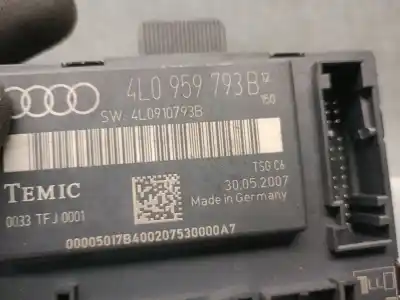Pezzo di ricambio per auto di seconda mano quadro di chiusura per audi q7 (4l) 3.0 tdi riferimenti oem iam 4l0959793b 0033tfj0001 temic 