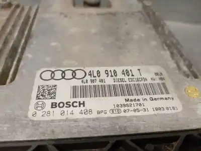 Автозапчасти б/у блок управления двигателем за audi q7 (4l) 3.0 tdi ссылки oem iam 4l0910401t 0281014408 bosch 