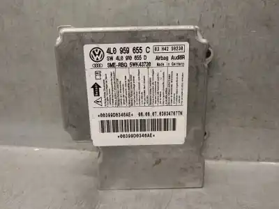 Автозапчасти б/у блок управления подушками безопасности за AUDI Q7 (4L) 3.0 TDI ссылки OEM IAM 4L0959655C 5WK43720 SIEMENS 