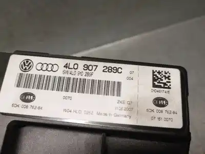 Peça sobressalente para automóvel em segunda mão módulo eletrônico por audi q7 (4l) 3.0 tdi referências oem iam 4l0907289c 5dk0876284 hella 