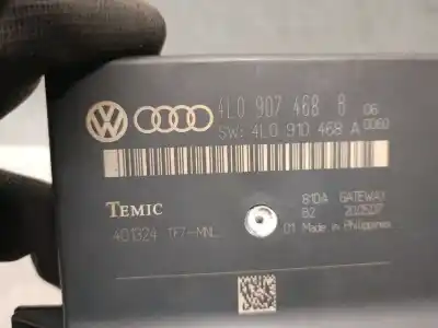 Peça sobressalente para automóvel em segunda mão módulo eletrônico por audi q7 (4l) 3.0 tdi referências oem iam 4l0907468b 401324tf7mnl temic 