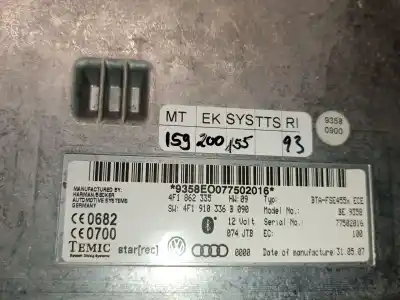 Peça sobressalente para automóvel em segunda mão módulo eletrônico por audi q7 (4l) 3.0 tdi referências oem iam 4f1862335  4f1910336b