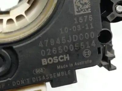 Автозапчасти б/у кольцо подушки безопасности за nissan qashqai / qashqai +2 i (j10, nj10, jj10e) 2.0 dci ссылки oem iam 47945jd000 0265005514 47945jd000