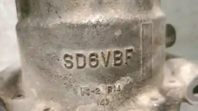 Автозапчастина б/у компресор кондиционера для renault kangoo (f/kc0) 1.9 dti diesel 80 cv / 59 kw посилання на oem iam 8200509067 sd6vbf sanden 8200509067