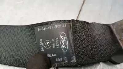 Автозапчастина б/у задній лівий ремін безпеки для ford focus turnier (cak) 1.6 16v cat посилання на oem iam 98aba611b68bp  1222906