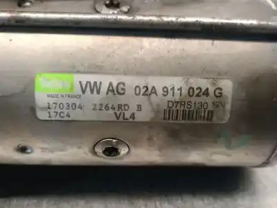 Автозапчастина б/у двигун запускається для seat leon (1m1) 1.9 tdi посилання на oem iam 02a911024g d7rs130 valeo 