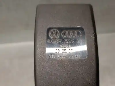 Peça sobressalente para automóvel em segunda mão chicote / encaixe cinto segurança dianteiro direito por audi q7 (4l) 3.0 tdi referências oem iam 4l0857755e  4l0857755g