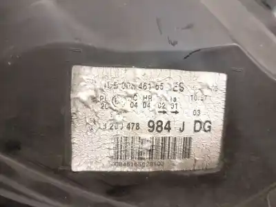 Автозапчастина б/у ліва фара для renault clio ii fase ii (b/cb0) 1.2 16v посилання на oem iam 8200478984 15601700 hella 260606793r