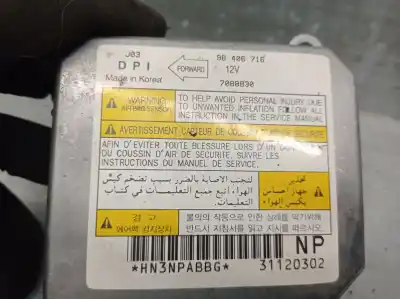 Peça sobressalente para automóvel em segunda mão centralina de airbag por daewoo lacetti 1.6 cat referências oem iam 96406716 7088830 