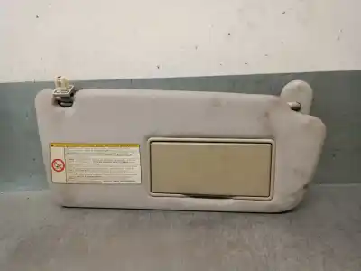 Peça sobressalente para automóvel em segunda mão PARA-SOL DIREITO por TOYOTA COROLLA VERSO (R1) 2.2 D-4D Sol Referências OEM IAM 743100F011B0  