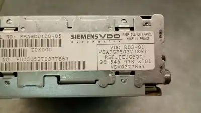 Автозапчастина б/у аудіо система / радіо cd для citroen berlingo 1.9 d multispace посилання на oem iam 96545978xt  6564rt