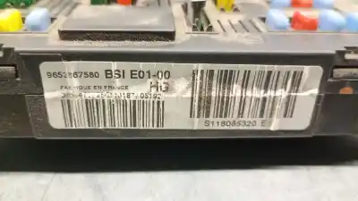 Piesă de schimb auto la mâna a doua panou siguranțe pentru citroen berlingo 1.9 d multispace referințe oem iam 9653667580  