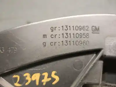 Tweedehands auto-onderdeel binnenhandgreep links achter voor opel corsa 3 c 1.3 cdti 70ch manual oem iam-referenties 13110962  13110962