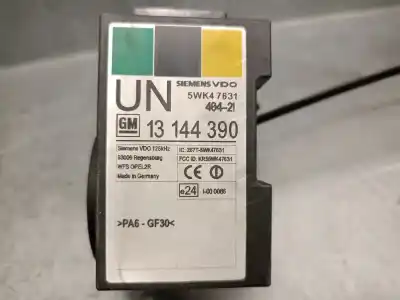 Peça sobressalente para automóvel em segunda mão comutador de ignição por opel corsa 3 c 1.3 cdti 70ch manual referências oem iam 13144390 5wk47631 siemens 913702