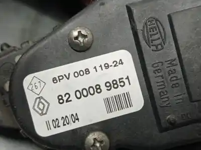 İkinci el araba yedek parçası potansi̇yometre için renault clio ii fase ii (b/cb0) 1.5 dci diesel 65 cv / 48 kw oem iam referansları 8200089851  8200699691