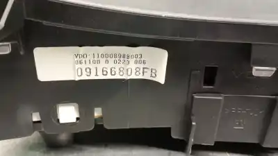 Peça sobressalente para automóvel em segunda mão quadrante por opel corsa c (x01) 1.7 dti (f08 f68) referências oem iam 09166808  1256438