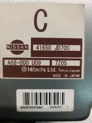 Piesă de schimb auto la mâna a doua modul electrotic pentru nissan qashqai / qashqai +2 i (j10, nj10, jj10e) 2.0 dci referințe oem iam 41650jd7  