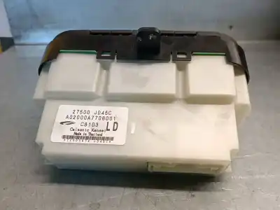 İkinci el araba yedek parçası iklim kontrolü için nissan qashqai / qashqai +2 i (j10, nj10, jj10e) 2.0 dci oem iam referansları 27500jd45c  27500jd45c