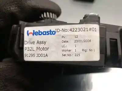 Автозапчасти б/у электродвигатель крыши за nissan qashqai / qashqai +2 i (j10, nj10, jj10e) 2.0 dci ссылки oem iam 91295jd01a  91295jd01a