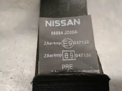 İkinci el araba yedek parçası ön sag emniyet kemeri için nissan qashqai / qashqai +2 i (j10, nj10, jj10e) 2.0 dci oem iam referansları 86884jd00a  86884jd00a