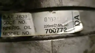 Peça sobressalente para automóvel em segunda mão compressor de ar condicionado a/a a/c por daewoo lacetti 1.6 cat referências oem iam 96442920  96442920