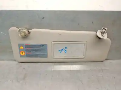 Second-hand car spare part right sunshade for dacia sandero 1.6 mpi 85 (bs03) oem iam references 964001901r