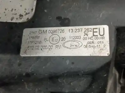 Second-hand car spare part right headlight for opel corsa 3 c 1.3 cdti 70ch manual oem iam references 13237262 0096726 