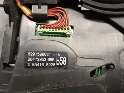 Second-hand car spare part headlights switch for renault clio iii 1.5 dci diesel oem iam references 88102001  255405605r