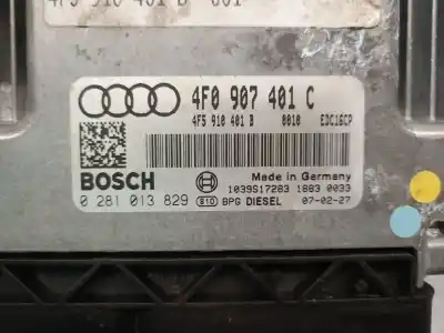 Second-hand car spare part ecu engine control for audi a6 berlina (4f2) 2.7 tdi oem iam references 4f0907401c 0281013829 bosch 