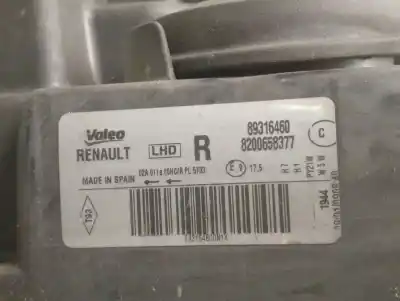 Автозапчасти б/у правая фара за renault modus / grand modus (f/jp0_) 1.6 (jp03, jp0b, jp0u, jp0y, jp1g) ссылки oem iam 8200658377 89316460 valeo 7701069732
