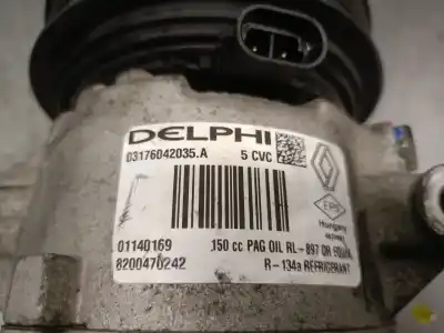 Pezzo di ricambio per auto di seconda mano compressore aria condizionata per renault scénic ii (jm0/1_) 1.6 16v (jm1r) riferimenti oem iam 8200470242  8200470242