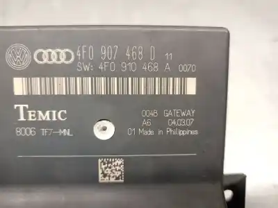 Second-hand car spare part electronic module for audi a6 berlina (4f2) 2.7 tdi oem iam references 4f0907468d  