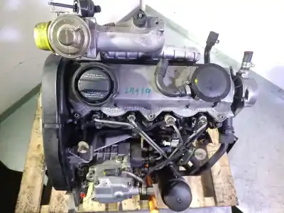 Second-hand car spare part complete engine for seat leon (1m1) 1.9 tdi oem iam references ahf 199548 038100090ex