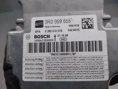 Автозапчасти б/у блок управления подушками безопасности за seat exeo (3r2) 1.6 ссылки oem iam 3r0959655 0285010576 bosch 