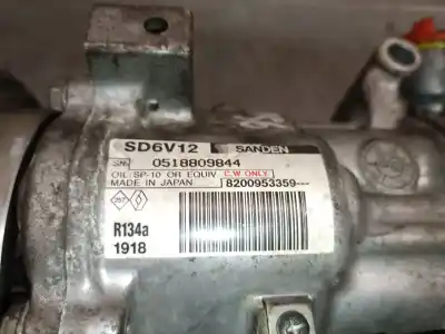 Peça sobressalente para automóvel em segunda mão compressor de ar condicionado a/a a/c por renault modus / grand modus (f/jp0_) 1.6 (jp03, jp0b, jp0u, jp0y, jp1g) referências oem iam 8200953359 sd6v12 sanden 8200953359