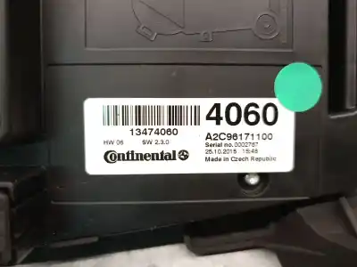 Автозапчасти б/у многофункциональное управление за opel zafira tourer c (p12) 1.6 cdti (75) ссылки oem iam 13474060  