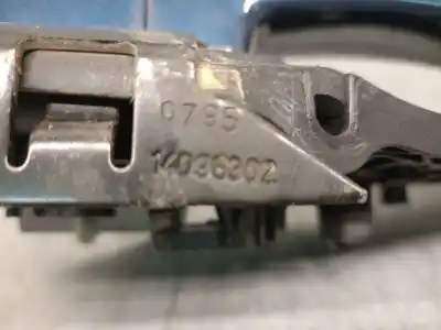 Автозапчасти б/у задняя правая наружная ручка за opel zafira tourer c (p12) 1.6 cdti (75) ссылки oem iam 14096302  138616