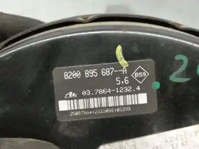 Автозапчастина б/у гальмівний серво для renault modus / grand modus (f/jp0_) 1.6 (jp03, jp0b, jp0u, jp0y, jp1g) посилання на oem iam 8200895687a 03786412324 