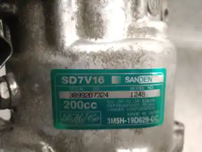 İkinci el araba yedek parçası klima kompresörü için ford focus c-max (cap) 1.6 tdci cat oem iam referansları 3m5h19d629gc sd7v16 sanden 1677171