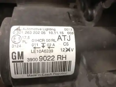 Автозапчастина б/у права фа для opel zafira tourer c (p12) 1.6 cdti (75) посилання на oem iam 39009022 1216711 valeo 1216711