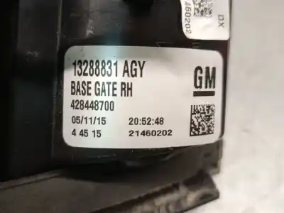 Автозапчастина б/у правий ліхтар для opel zafira tourer c (p12) 1.6 cdti (75) посилання на oem iam 13288831  39043681