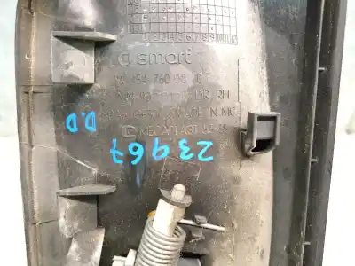 Автозапчастина б/у зовнішня ручка передня прав для smart forfour (454) 1.1 (454.033) посилання на oem iam a4547600870  a4547601170c22a