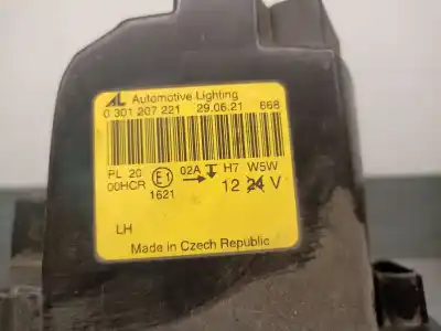 Автозапчастина б/у ліва фара для smart forfour (454) 1.1 (454.033) посилання на oem iam a4545400954 0301207221 automotive a4545400954